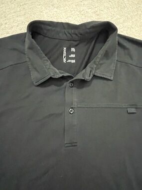 Arc'teryx Black Polo Shirt